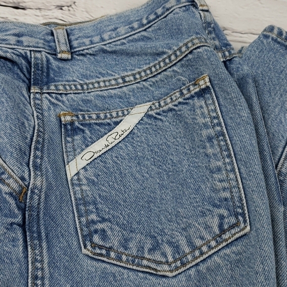 VINTAGE Ultra High Rise Oscar de la Renta Jeans - Picture 8 of 12